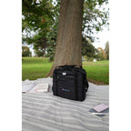 RuMe Recycled Packable Cinch Tote Transfer - Black - View 10