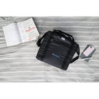 RuMe Recycled Packable Cinch Tote Transfer - Black - View 5
