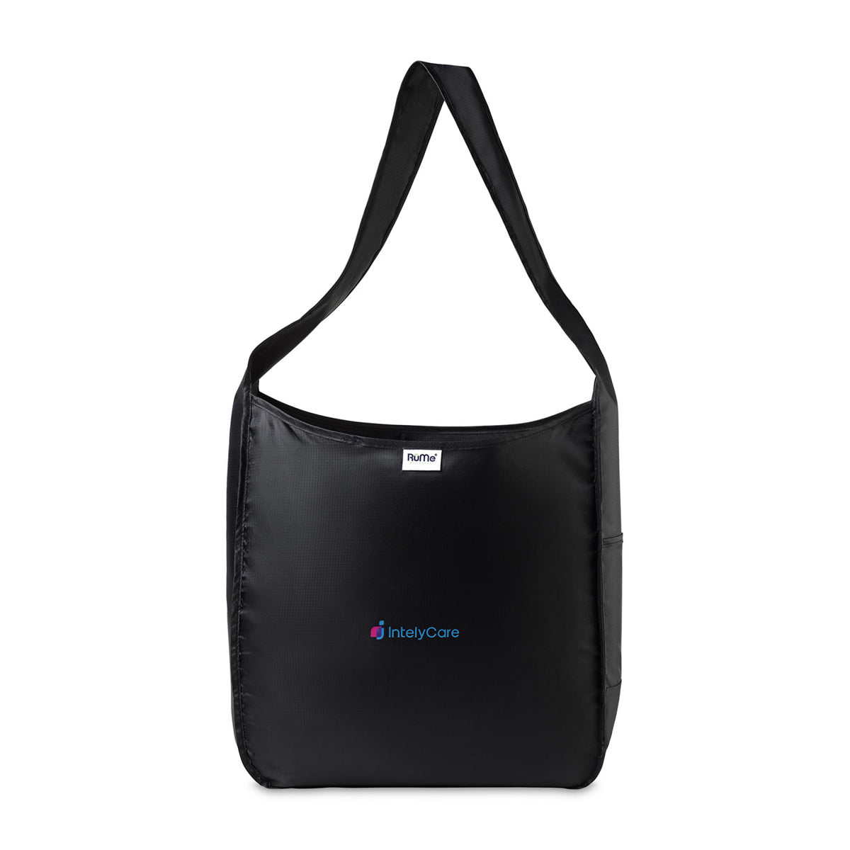 RuMe Recycled Packable Crossbody Tote Transfer - Black - View 1