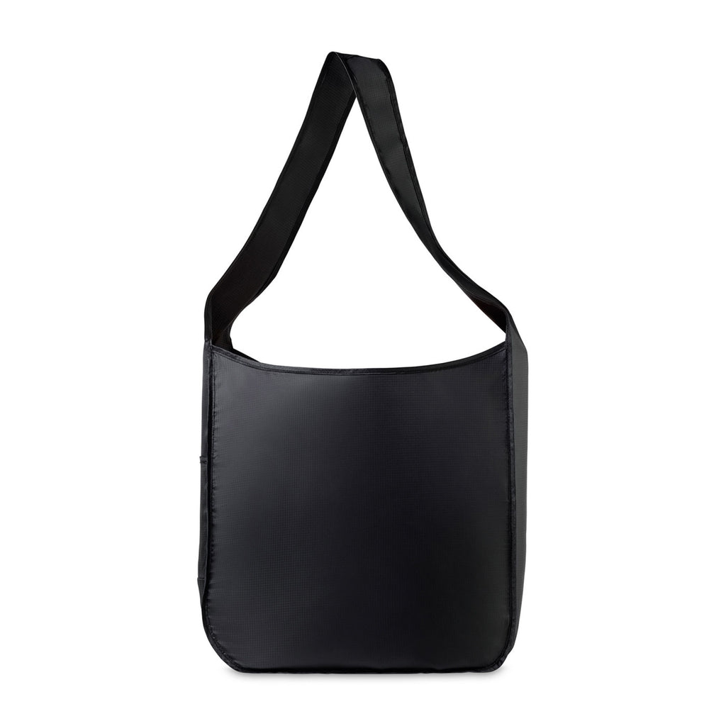 RuMe Recycled Packable Crossbody Tote Transfer - Black - View 3