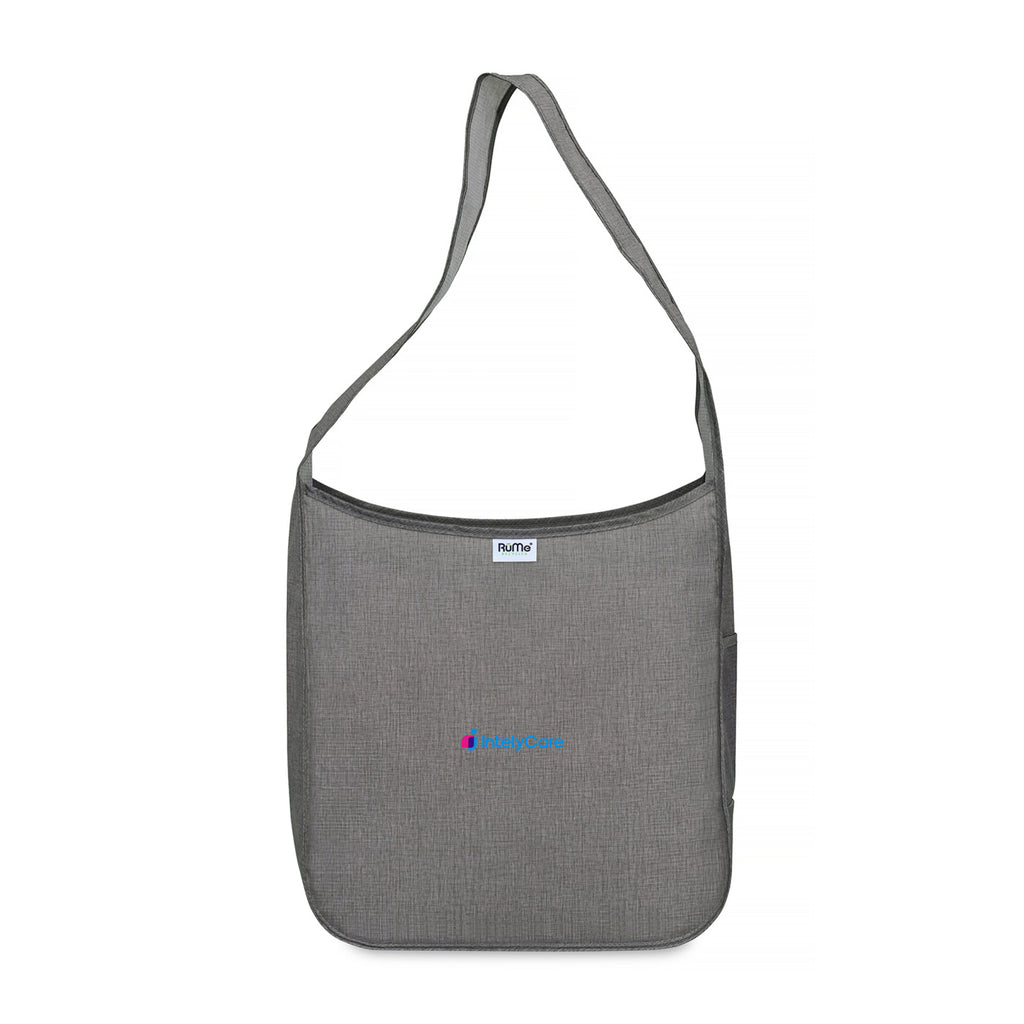 RuMe Recycled Packable Crossbody Tote Transfer - Heather Grey - View 1