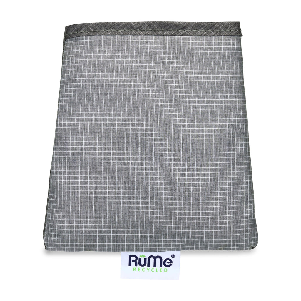 RuMe Recycled Packable Crossbody Tote Transfer - Heather Grey - View 4