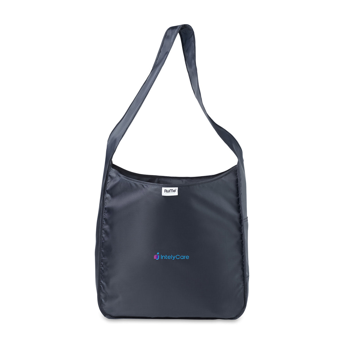 RuMe Recycled Packable Crossbody Tote Transfer - Navy - View 1