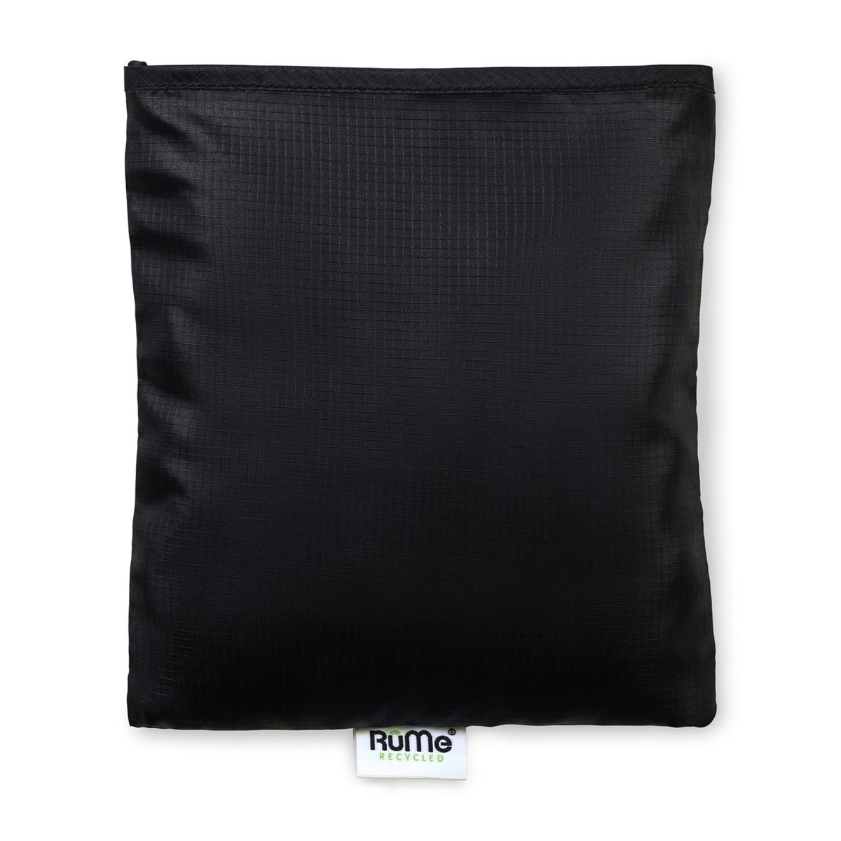 RuMe Recycled Packable Tote, Large Transfer - Black - View 2