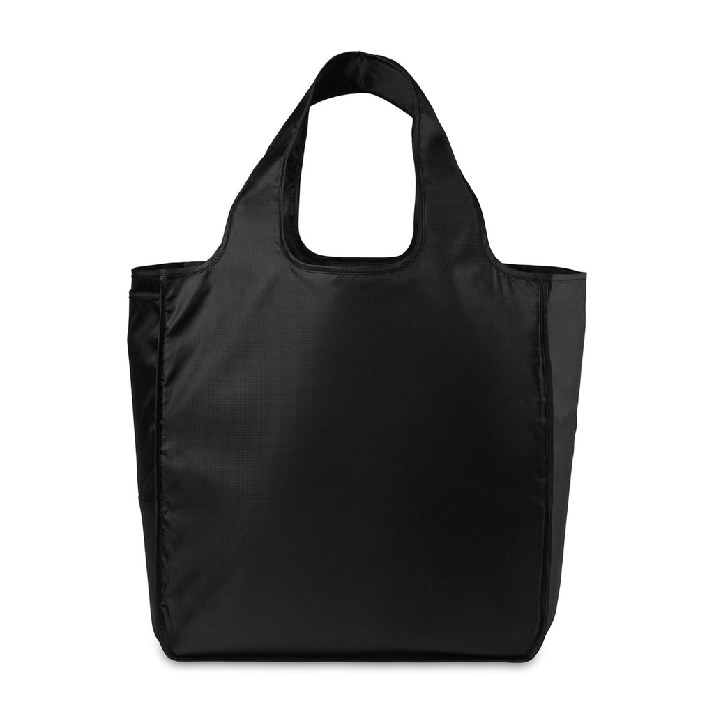 RuMe Recycled Packable Tote, Large Transfer - Black - View 3