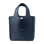 RuMe Recycled Packable Tote, Large Transfer - Navy - View 1