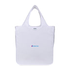 RuMe Recycled Packable Tote, Large Transfer - White - View 1