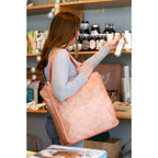 RuMe Recycled Packable Tote, Medium Transfer - Apricot Crush - View 8