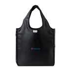 RuMe Recycled Packable Tote, Medium Transfer - Black - View 1