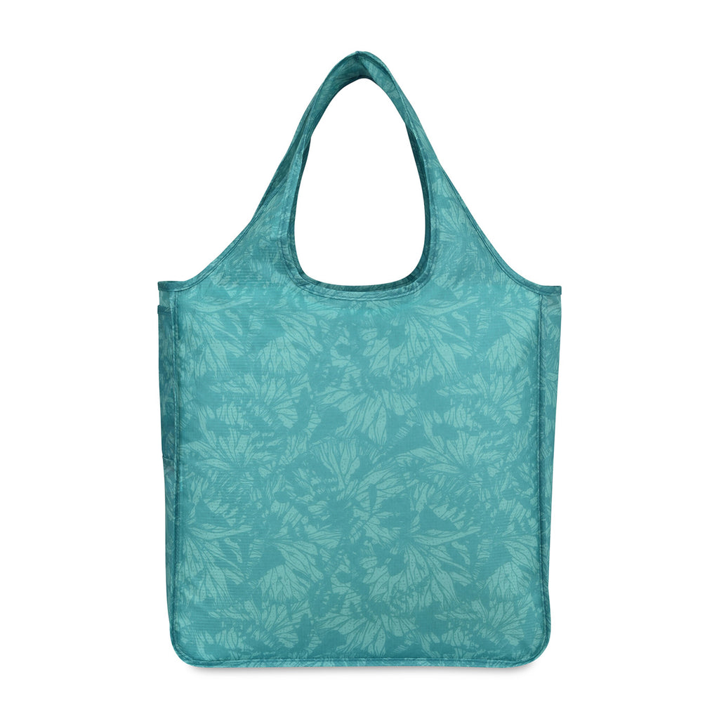RuMe Recycled Packable Tote, Medium Transfer - Retro Blue - View 3