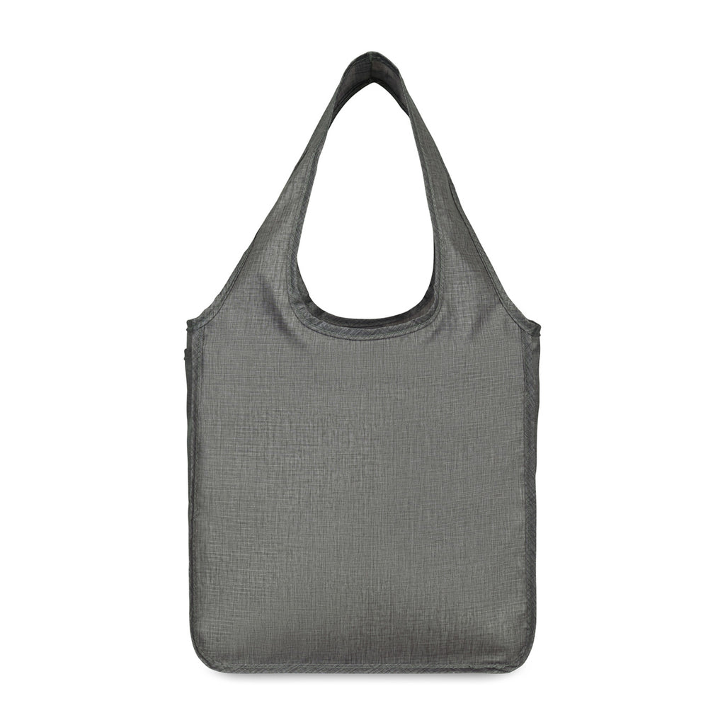 RuMe Recycled Packable Tote, Mini Transfer - Heather Grey - View 3