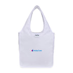 RuMe Recycled Packable Tote, Mini Transfer - White - View 1