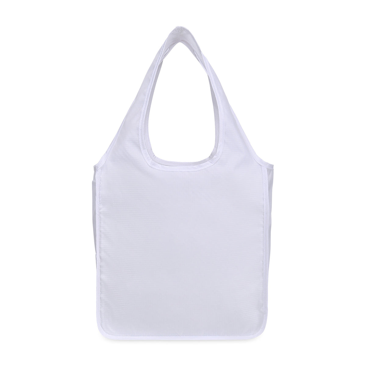 RuMe Recycled Packable Tote, Mini Transfer - White - View 3