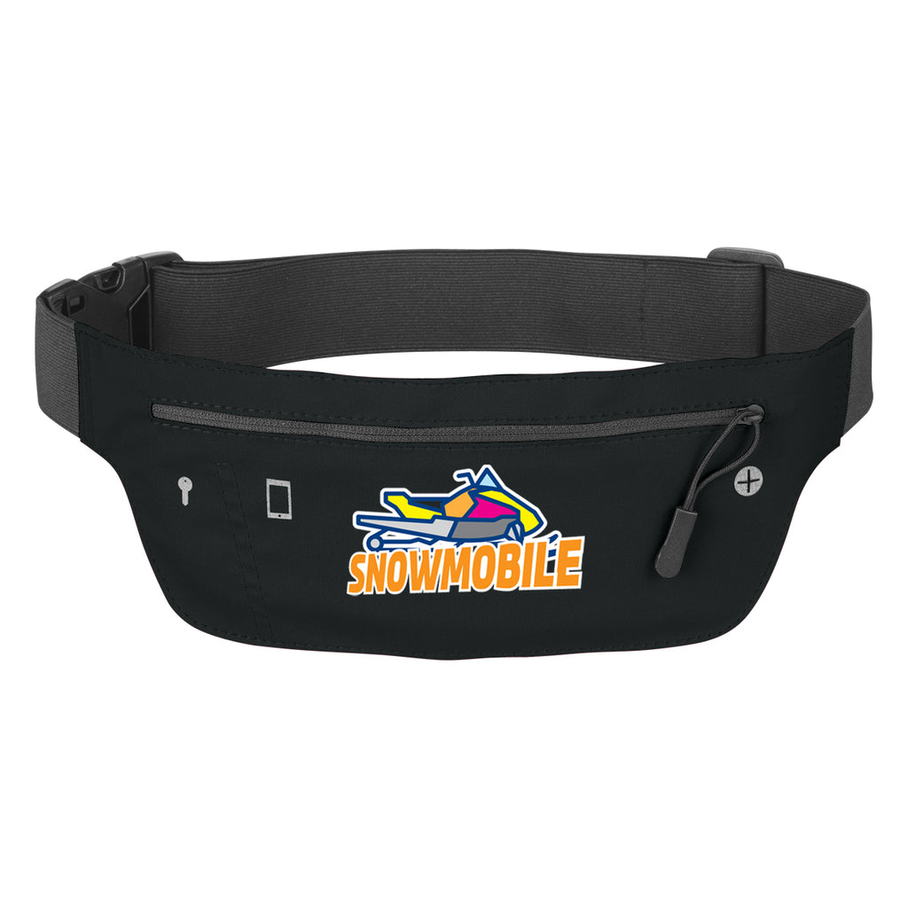 Running Belt and Fanny Pack - Black - Colorbrite