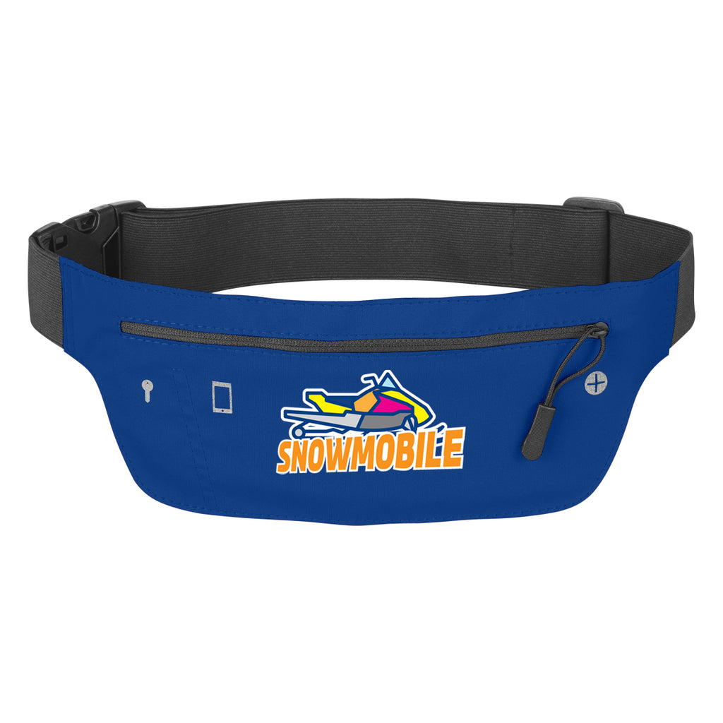 Running Belt and Fanny Pack - Royal Blue - Colorbrite