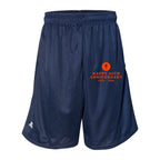 Russell Athletic Men's 9" Dri-Power® Tricot Mesh Shorts with Pockets - Navy - Front