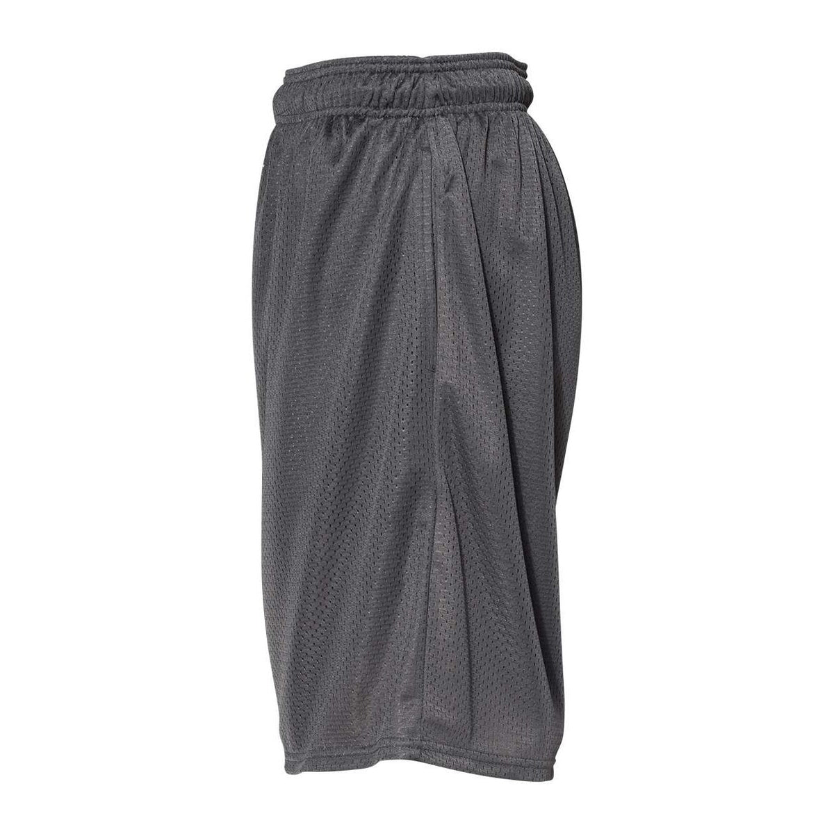 Russell Athletic Men's 9" Dri-Power® Tricot Mesh Shorts with Pockets - Stealth - Direct Side