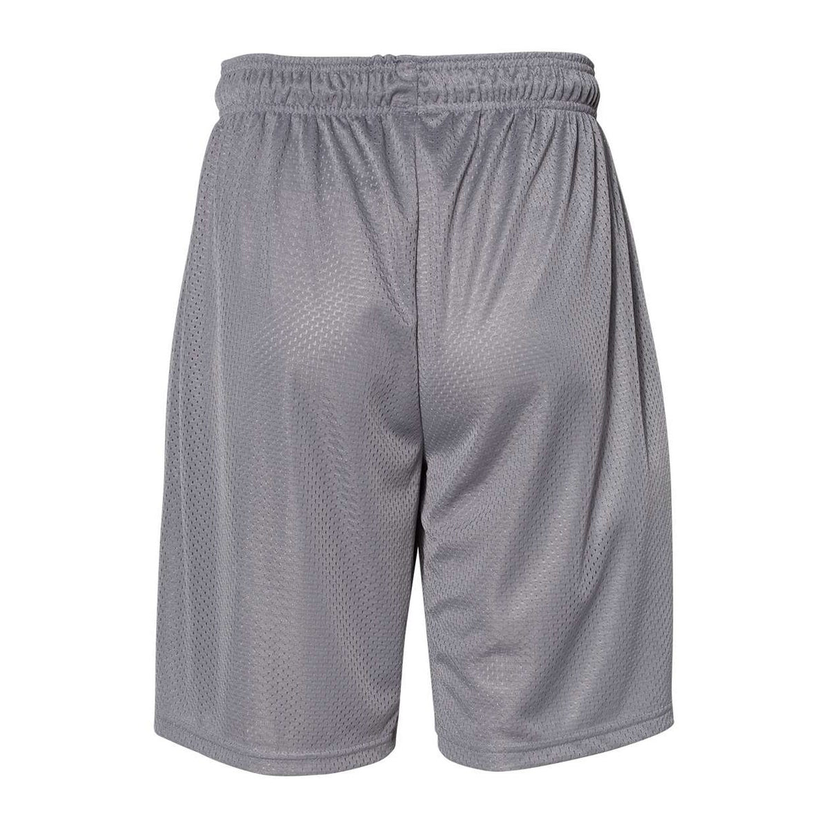 Russell Athletic Men's 9" Dri-Power® Tricot Mesh Shorts with Pockets - Steel - Back