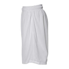 Russell Athletic Men's 9" Dri-Power® Tricot Mesh Shorts with Pockets - White - Direct Side