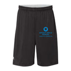 Russell Athletic Men's Dri-Power® Essential 10" Shorts with Pockets - Black - Front