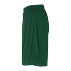Russell Athletic Men's Dri-Power® Essential 10" Shorts with Pockets - Dark Green - Direct Side