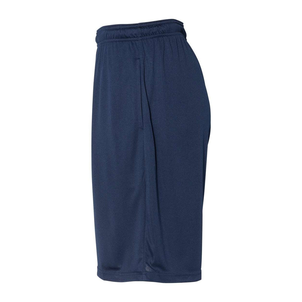 Russell Athletic Men's Dri-Power® Essential 10" Shorts with Pockets - Navy - Direct Side