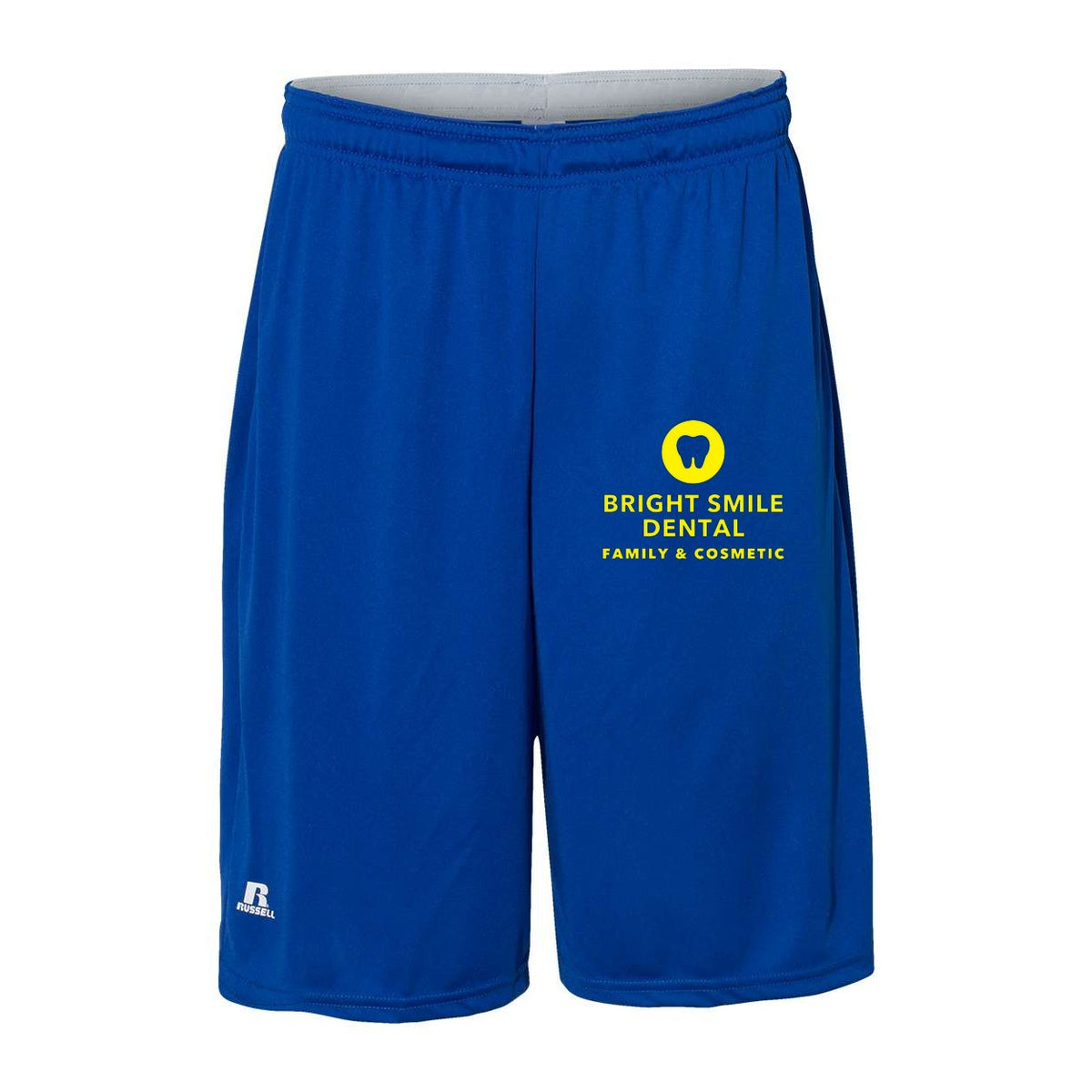 Russell Athletic Men's Dri-Power® Essential 10" Shorts with Pockets - Royal - Front