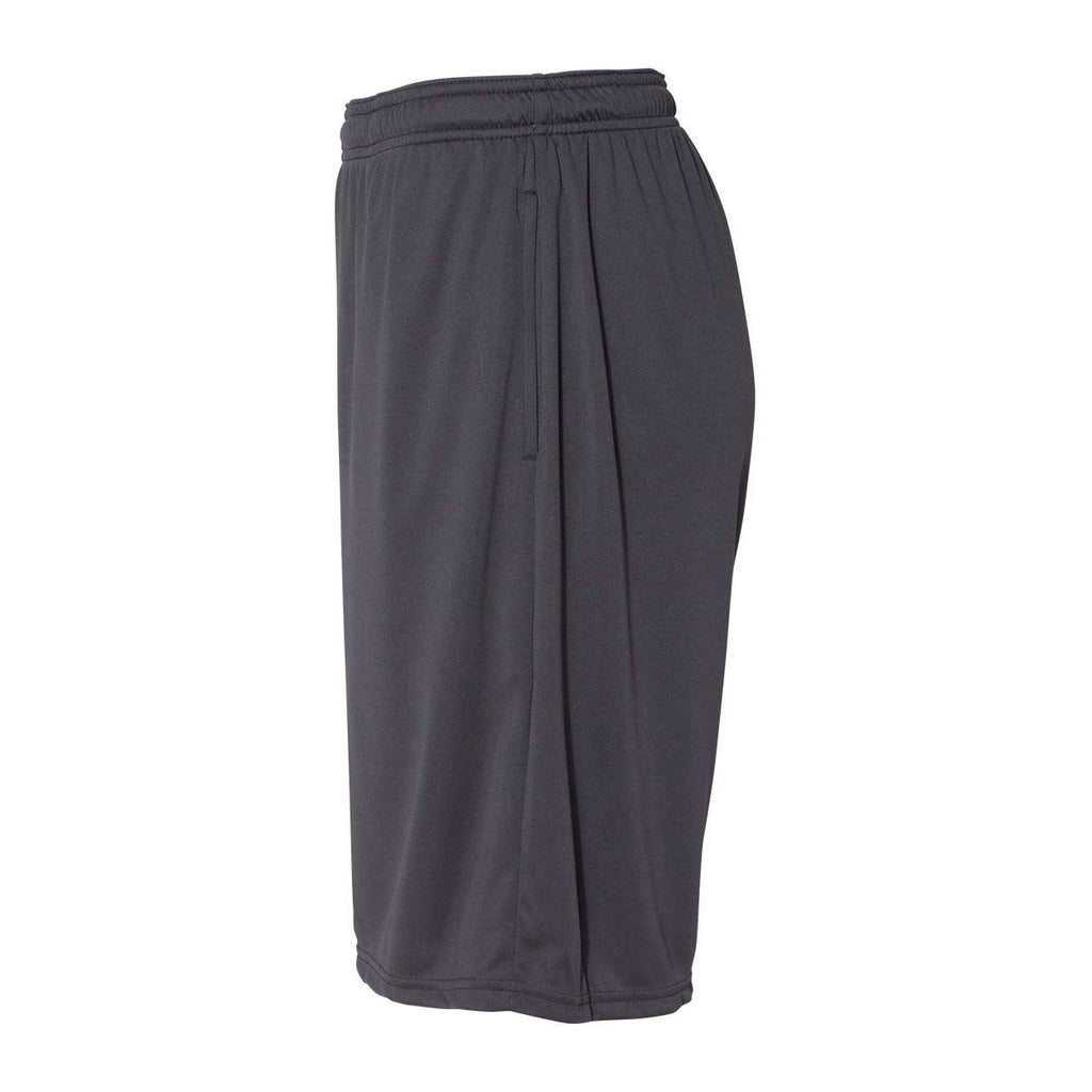 Russell Athletic Men's Dri-Power® Essential 10" Shorts with Pockets - Stealth - Direct Side
