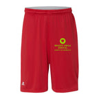 Russell Athletic Men's Dri-Power® Essential 10" Shorts with Pockets - True Red - Front
