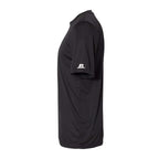 Russell Athletic Unisex Core Performance T-Shirt - Black - Direct Side