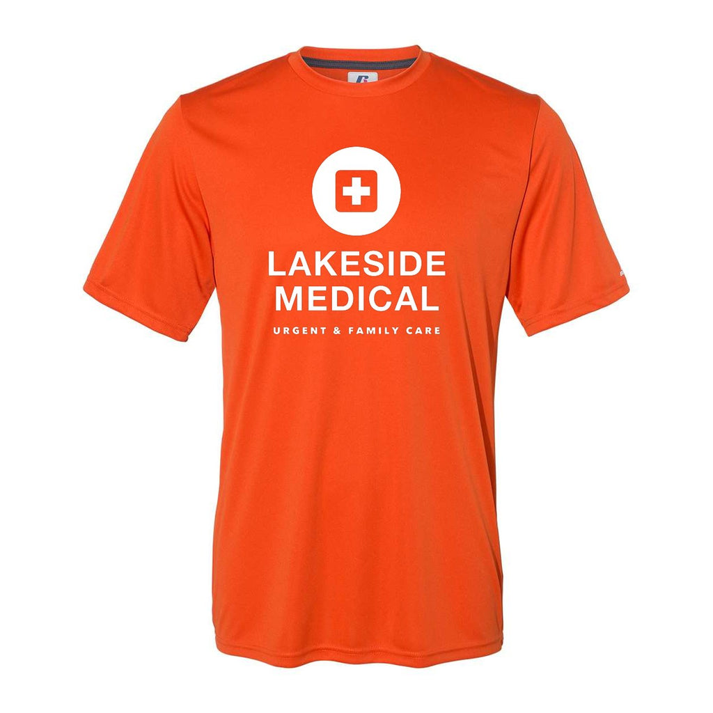 Russell Athletic Unisex Core Performance T-Shirt - Burnt Orange - Front