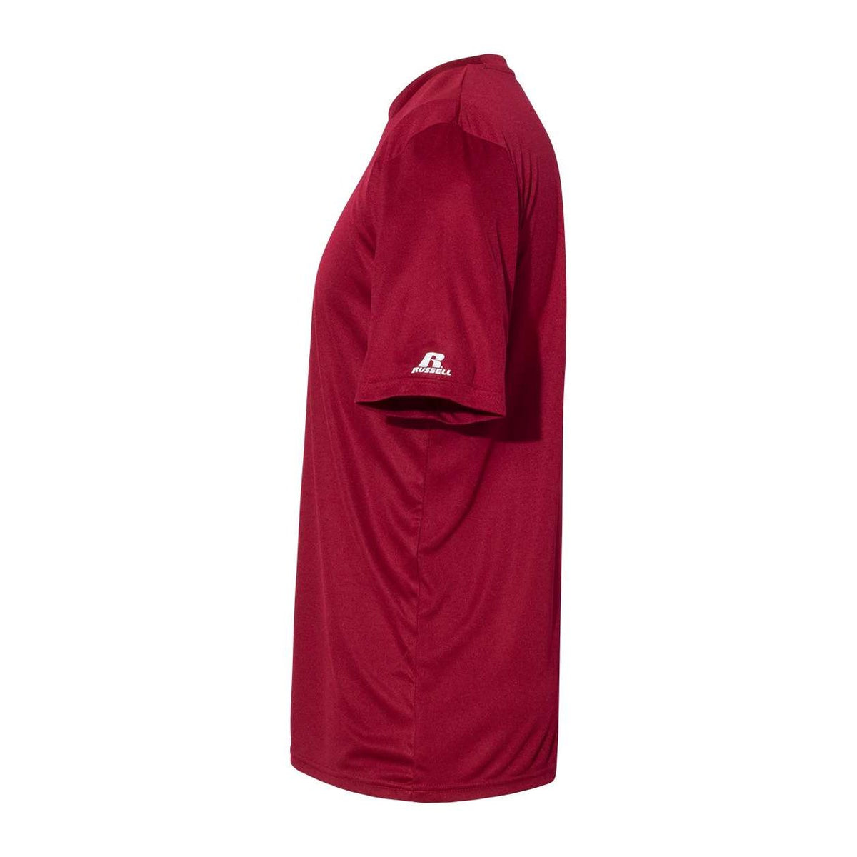 Russell Athletic Unisex Core Performance T-Shirt - Cardinal - Direct Side