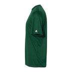 Russell Athletic Unisex Core Performance T-Shirt - Dark Green - Direct Side