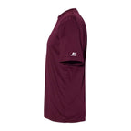 Russell Athletic Unisex Core Performance T-Shirt - Maroon - Direct Side