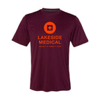 Russell Athletic Unisex Core Performance T-Shirt - Maroon - Front