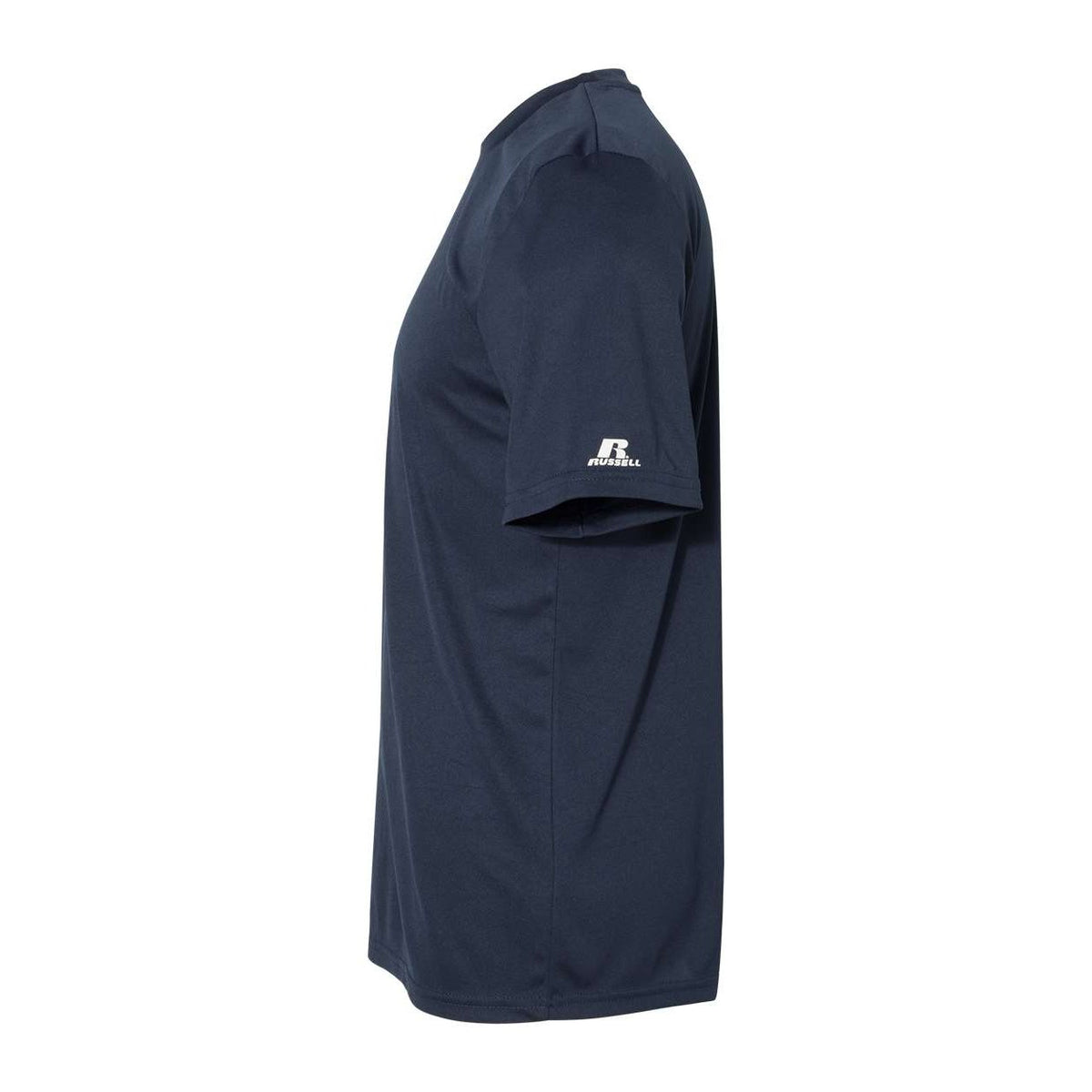 Russell Athletic Unisex Core Performance T-Shirt - Navy - Direct Side