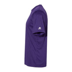 Russell Athletic Unisex Core Performance T-Shirt - Purple - Direct Side
