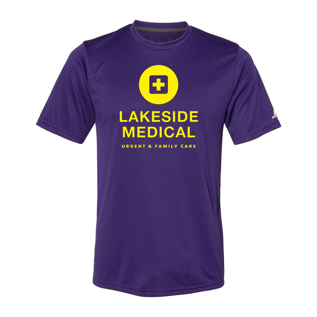 Russell Athletic Unisex Core Performance T-Shirt - Purple - Front