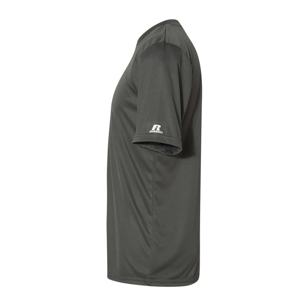 Russell Athletic Unisex Core Performance T-Shirt - Stealth - Direct Side