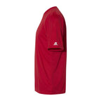 Russell Athletic Unisex Core Performance T-Shirt - True Red - Direct Side