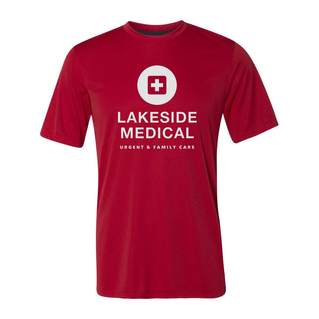 Russell Athletic Unisex Core Performance T-Shirt - True Red - Front