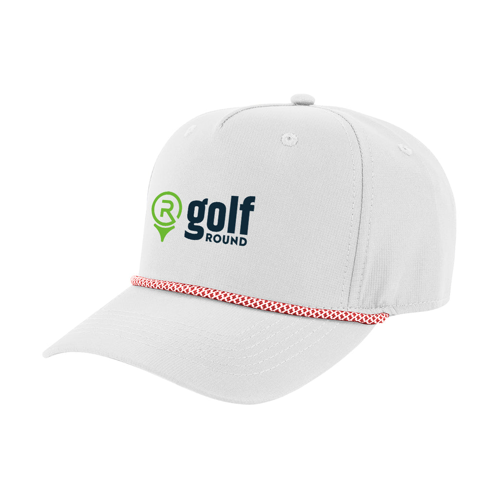 Ryder Ripstop Rope Cap in Recycled PET - White - Colorbrite