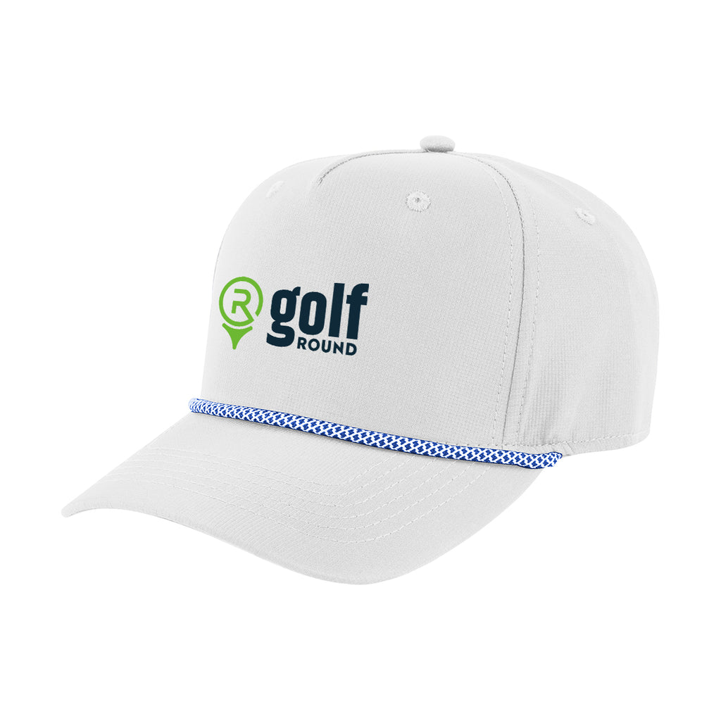 Ryder Ripstop Rope Cap in Recycled PET - White - Colorbrite