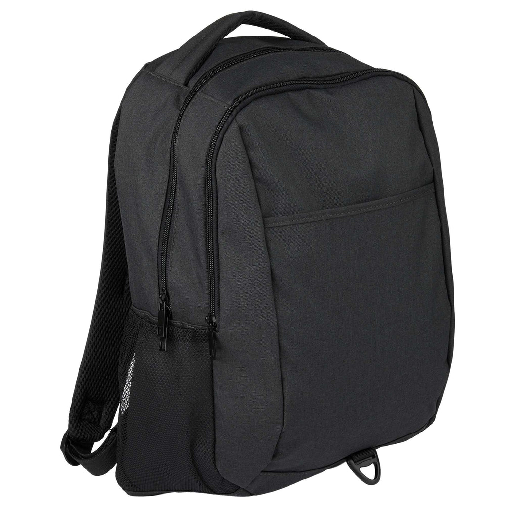 Ryder Two-Compartment Backpack with AirTag Pocket, 15 Inch Transfer - Charcoal - Right Angle