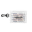 Safe Travels Kit for First Aid - Clear - Silk Screen