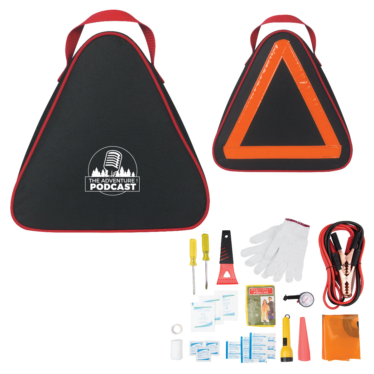 Safety Kit for Cars - Black - Silk Screen