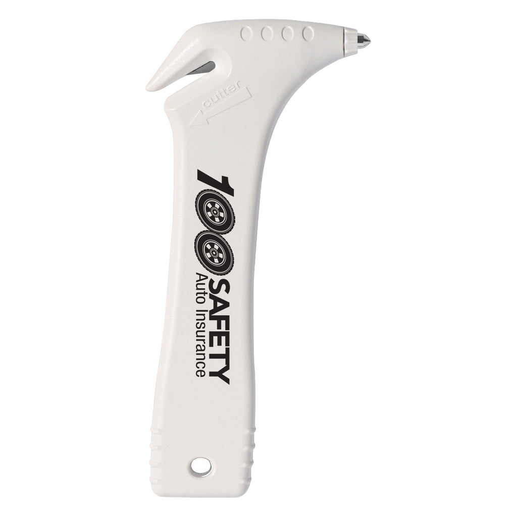 Safety Tool for Cars - White - Pad Print