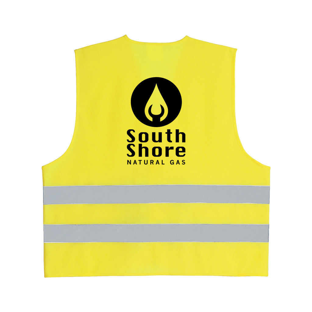 Safety Vest, Reflective - Silk Screen