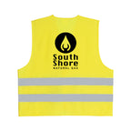 Safety Vest, Reflective - Silk Screen