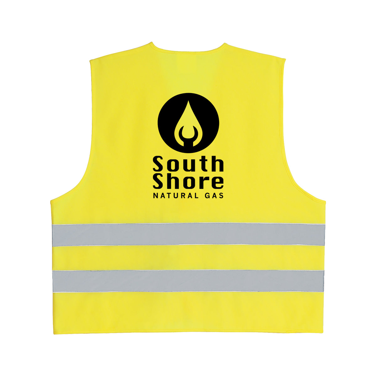 Safety Vest, Reflective - Silk Screen